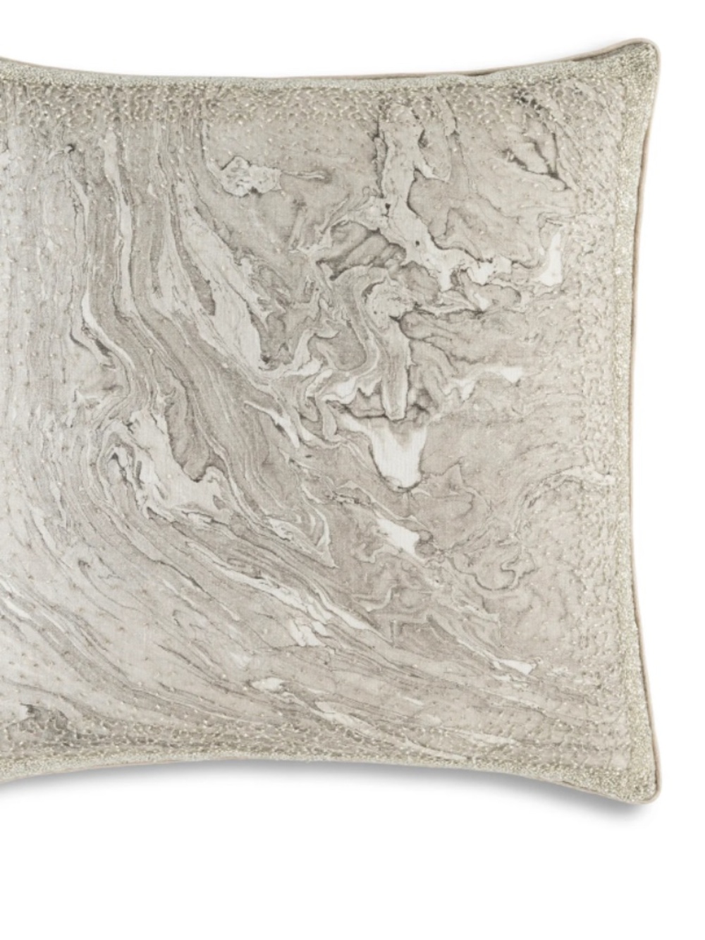 NEW Cloud9 Design Granite Gray Euro Sham 26" x 26"